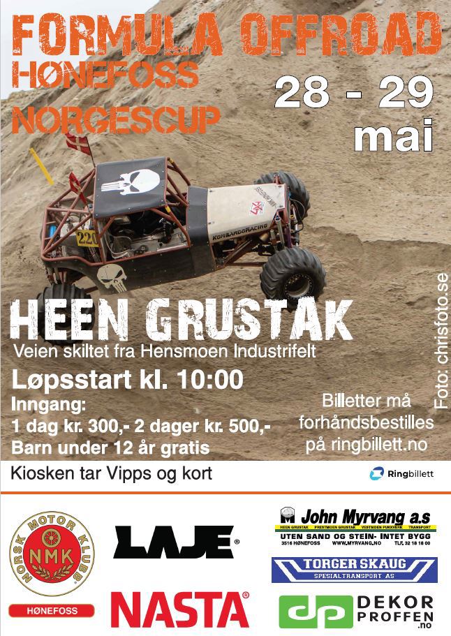 NMK Hønefoss arrangerer Norgescup 