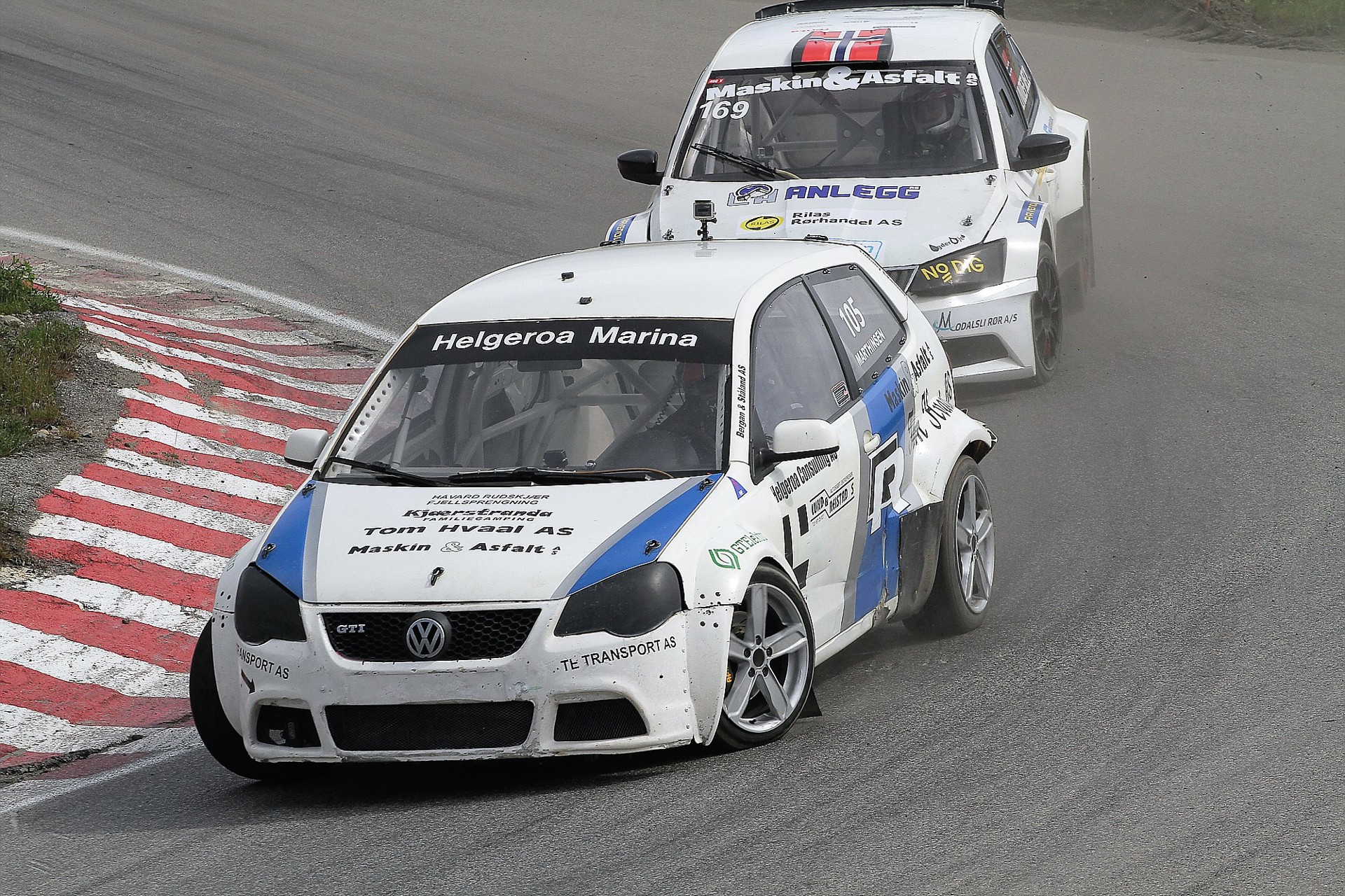 NM Finale i rallycross hos NMK Grenland