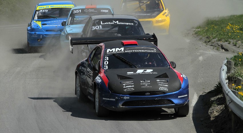 Endelig resultat rallycross NMK mesterskap