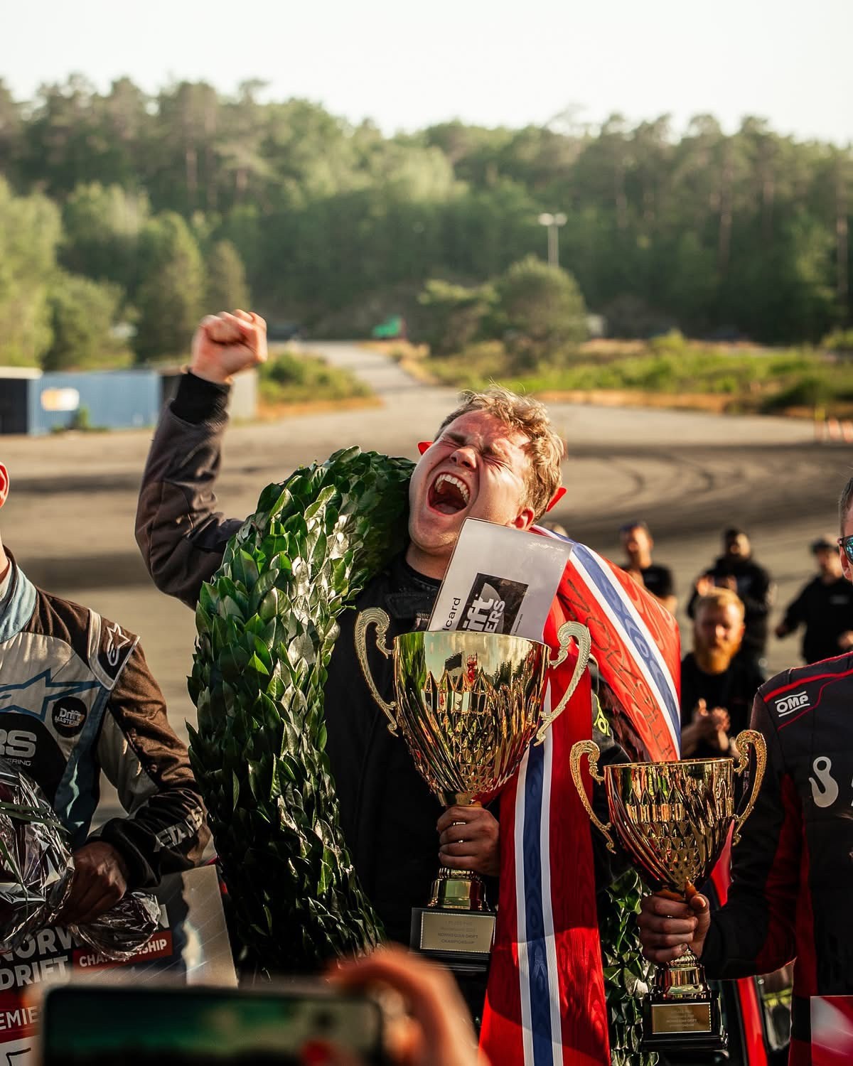 Edward A. Husa ble Norgesmester i Pro Drifting