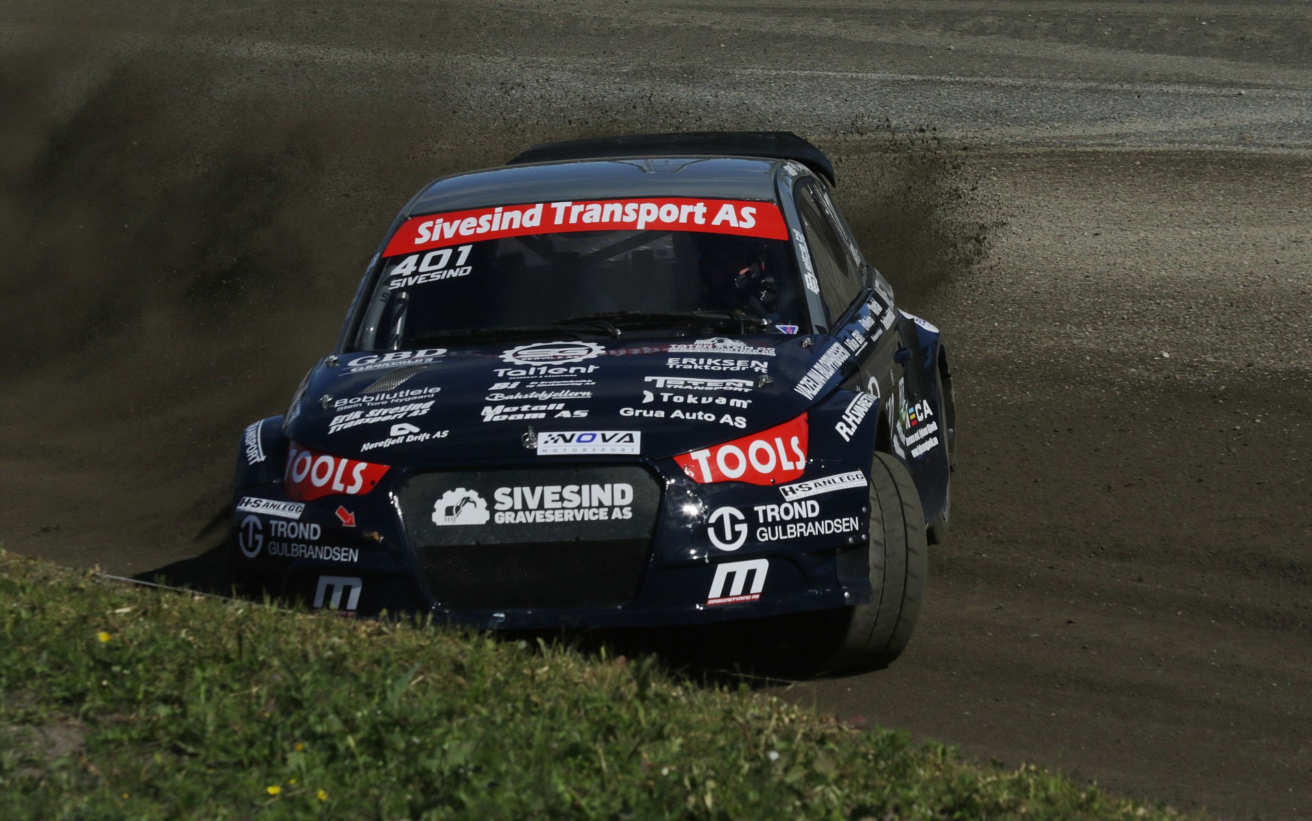 NM-finalen i rally- cross på Gardermoen 