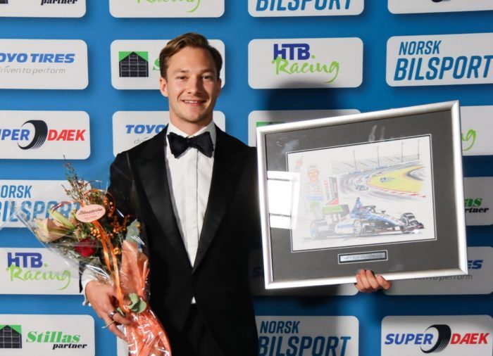 Dennis Hauger ble årets bilsportutøver