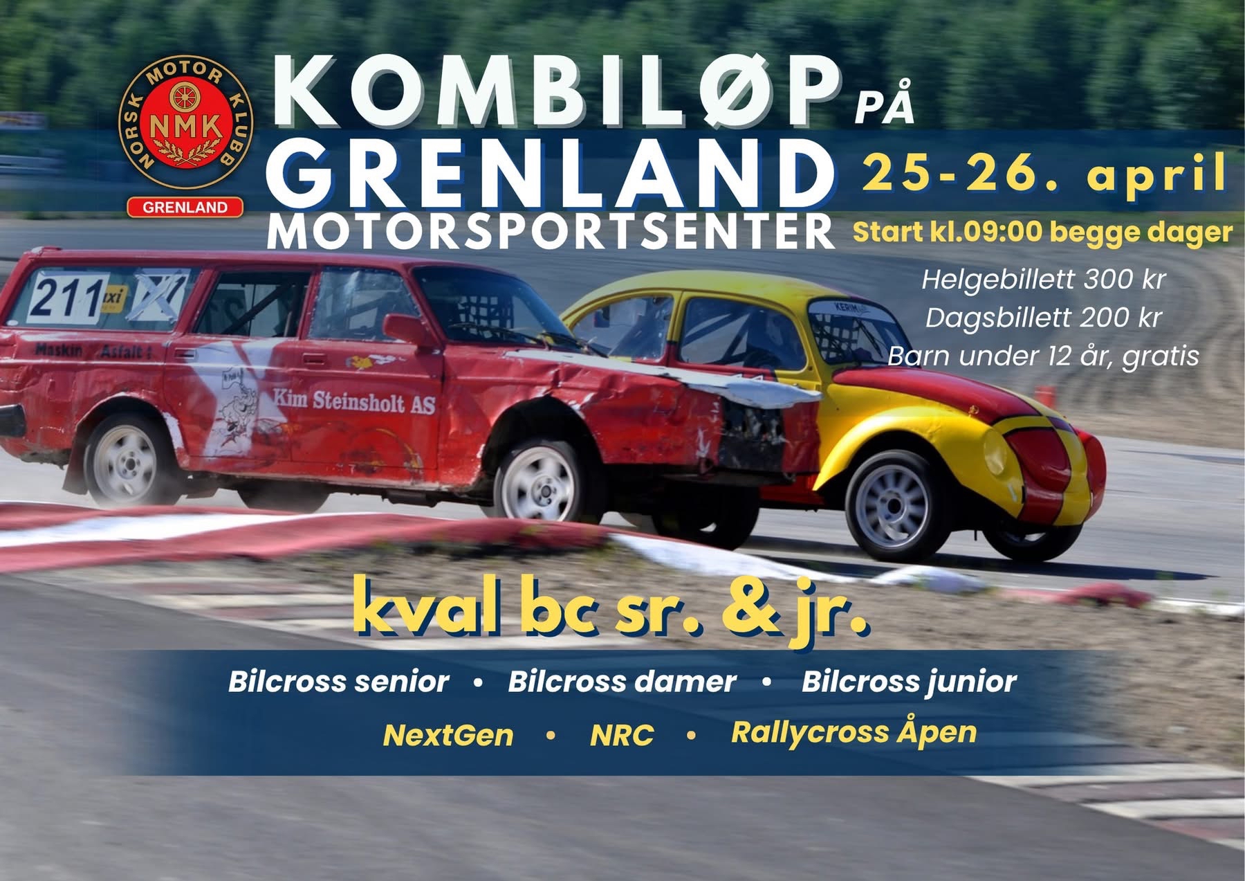 Bli med på kval løp på Grenland!